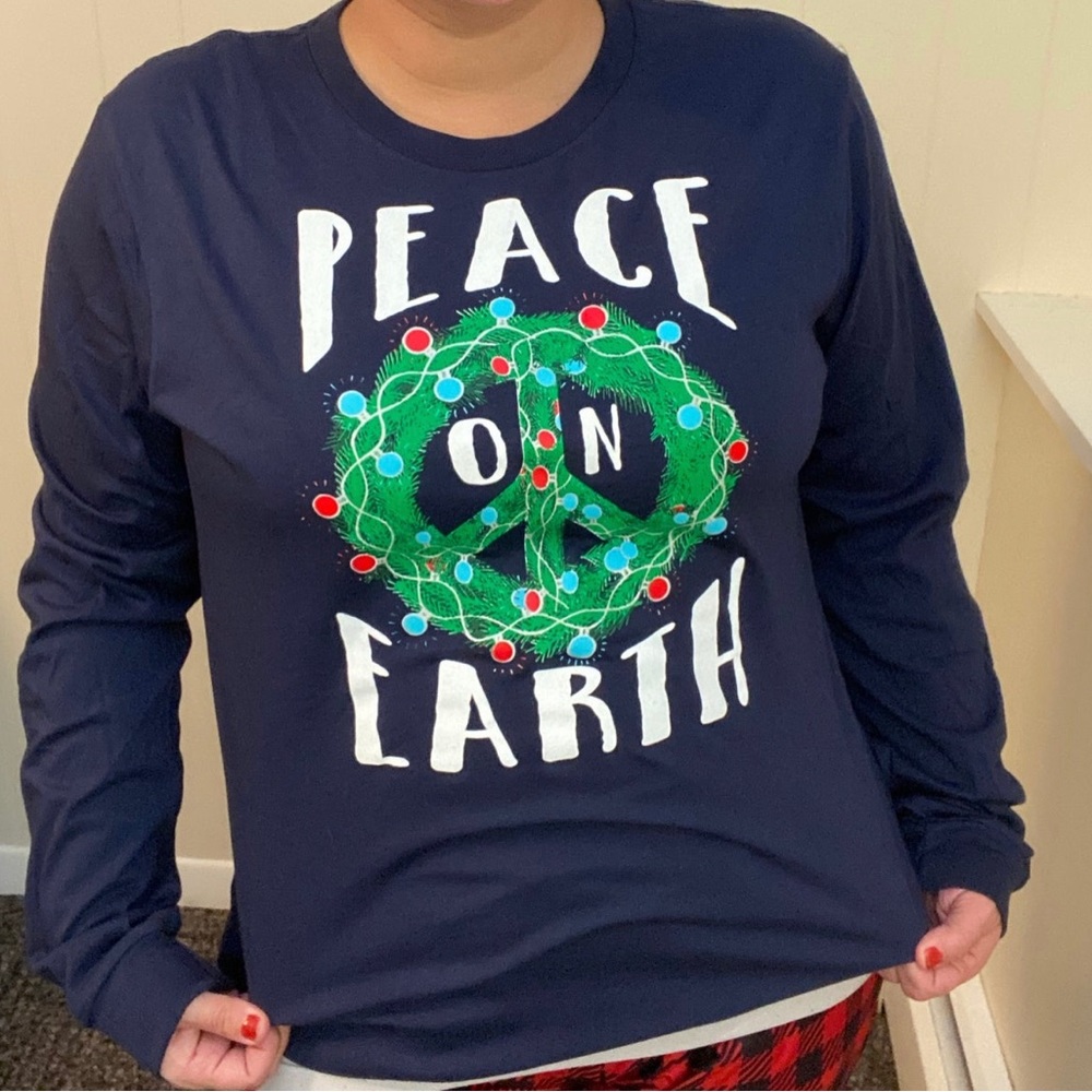 Peace On Earth long sleeve shirt